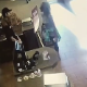 A girl argues with a coffee shop employee over her drink, and in protest, she drops her pants right there in the middle of the restaurant and takes a piss and shit while the employee calls the police. 